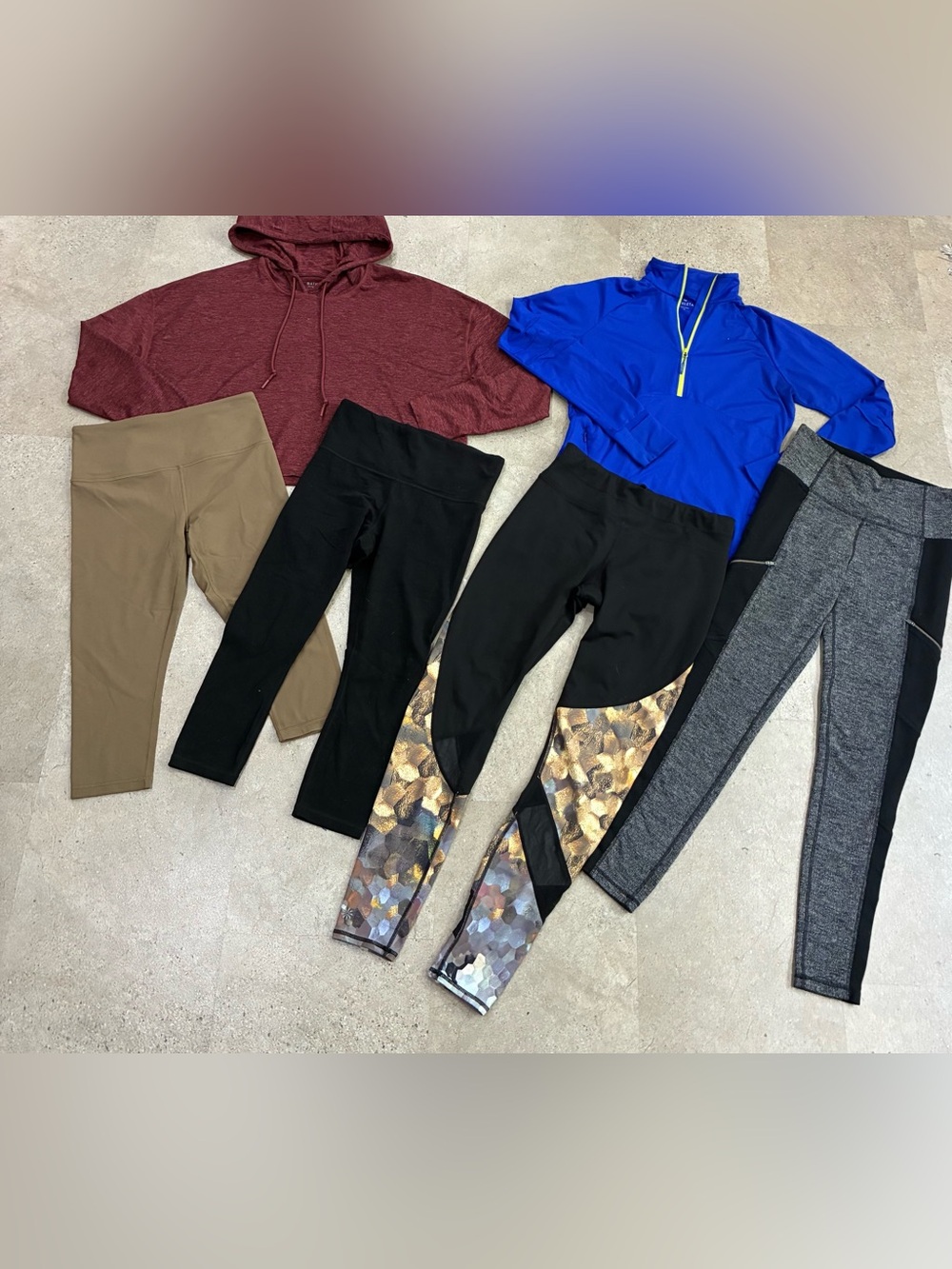 Womens ATHLETA Leggings…Hoodie & Pullover Lot, sz Small